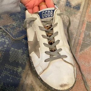 GOLDEN GOOSE Size 36 Cheetah with Sparkle